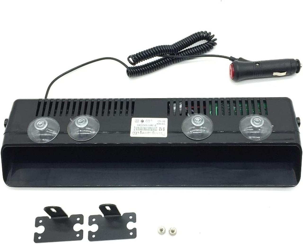 Стробоскоп на лобовое стекло Global Solution Flashing с 12 красно-синими диодами Черный (2303407368) - фото 6 Стробоскоп на лобовое стекло Global Solution Flashing с 12 красно-синими диодами Черный (2303407368) - фото 6