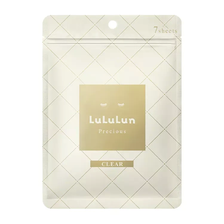 Маска антивозрастная осветительная тканевая для лица LULULUN Precious Clear White Face Mask 7 шт. (3008158202)