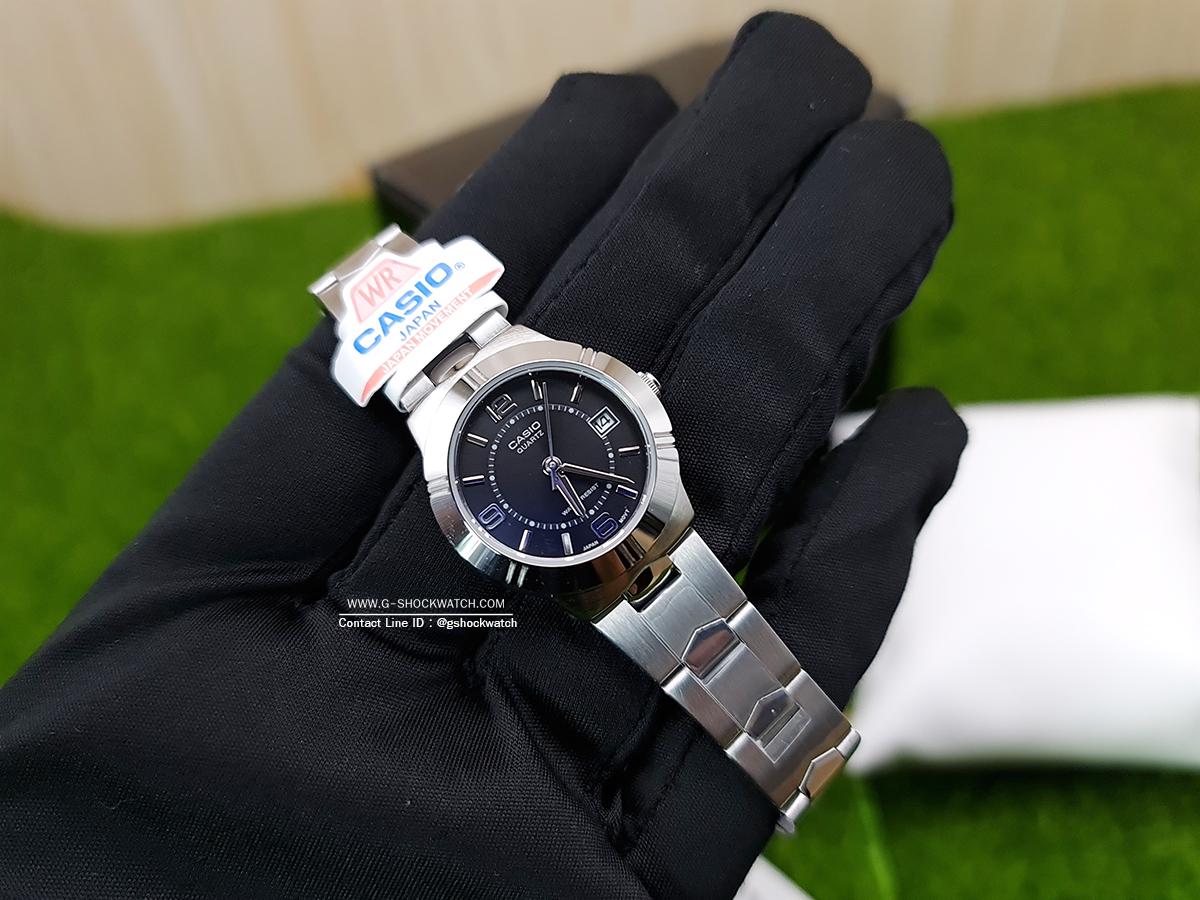 Наручные часы женские Casio LTP-1241D-1A d 25 мм Серебряный/Черный циферблат - фото 5