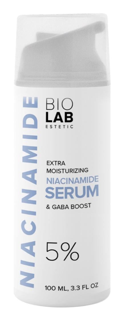 Сыворотка-бустер Biolab с ниациамидом 5% экстра увлажняющая 100 мл (7005)