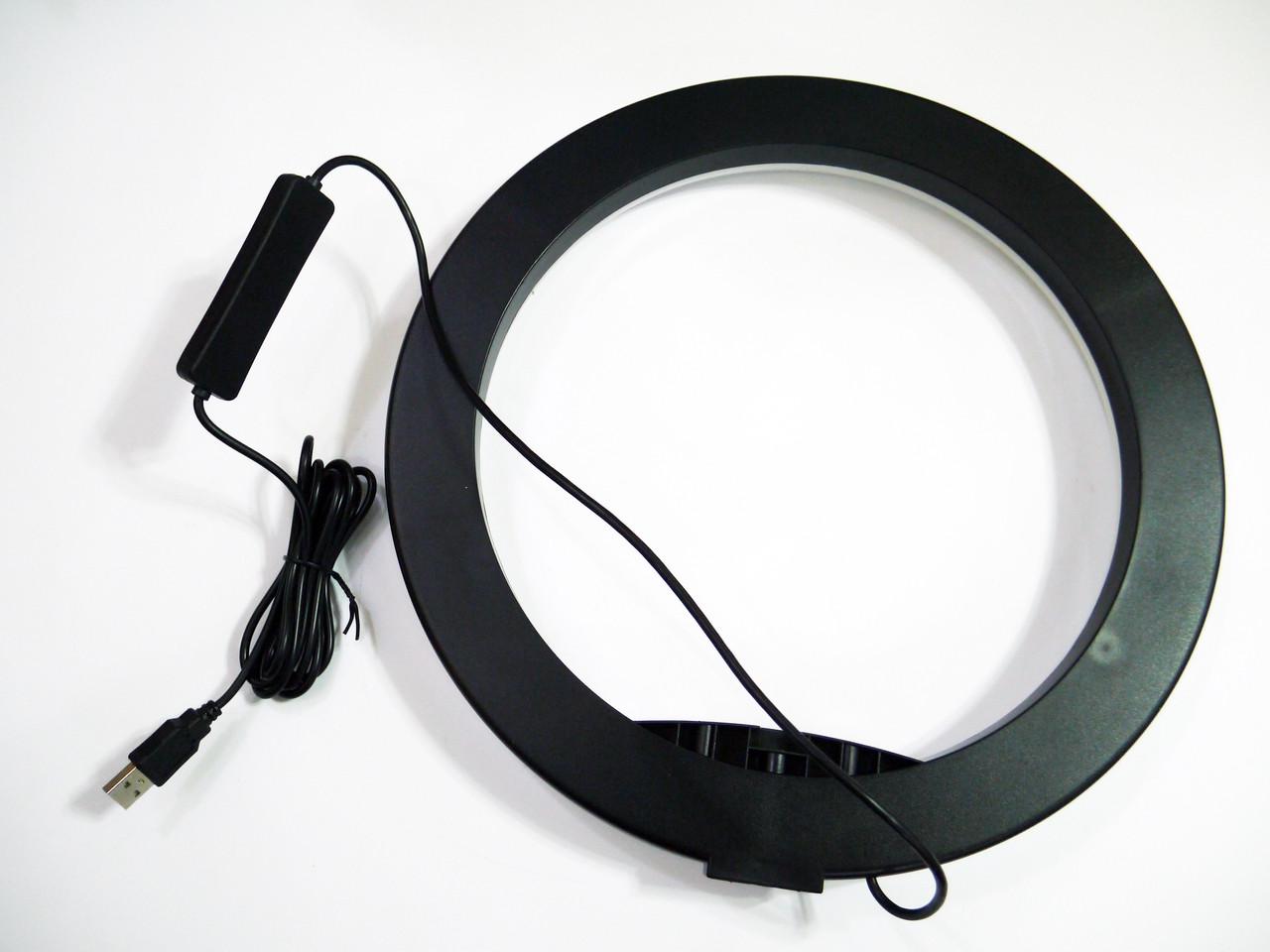 Кільцева лампа RIAS MJ33 LED RGB з тримачем USB керування на дроті 33 см Різнокольоровий (1366338350) - фото 4 Кільцева лампа RIAS MJ33 LED RGB з тримачем USB керування на дроті 33 см Різнокольоровий (1366338350) - фото 4