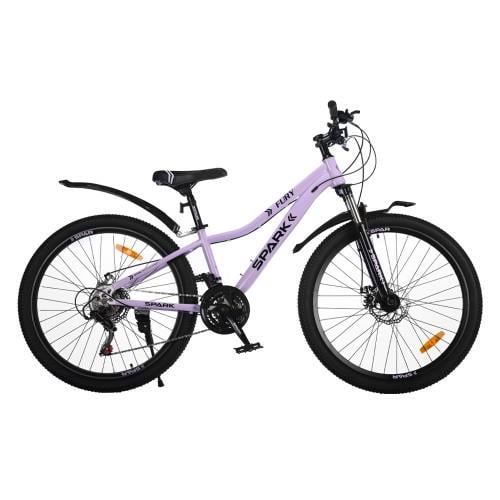 Велосипед SPARK FURY колеса 26" стальная рама 13" Сиреневый (000239229)