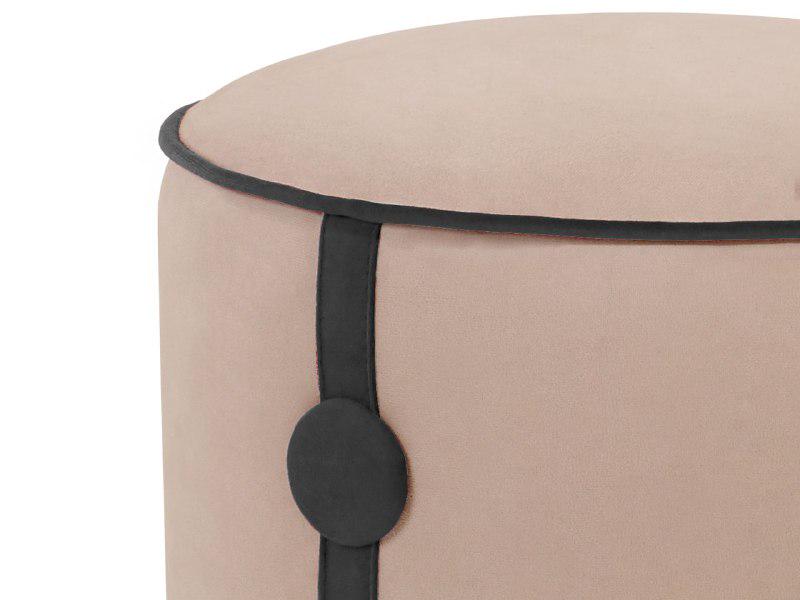 Пуф Round-2 33х46х33 см Рожевий (Арт. 73) - фото 2