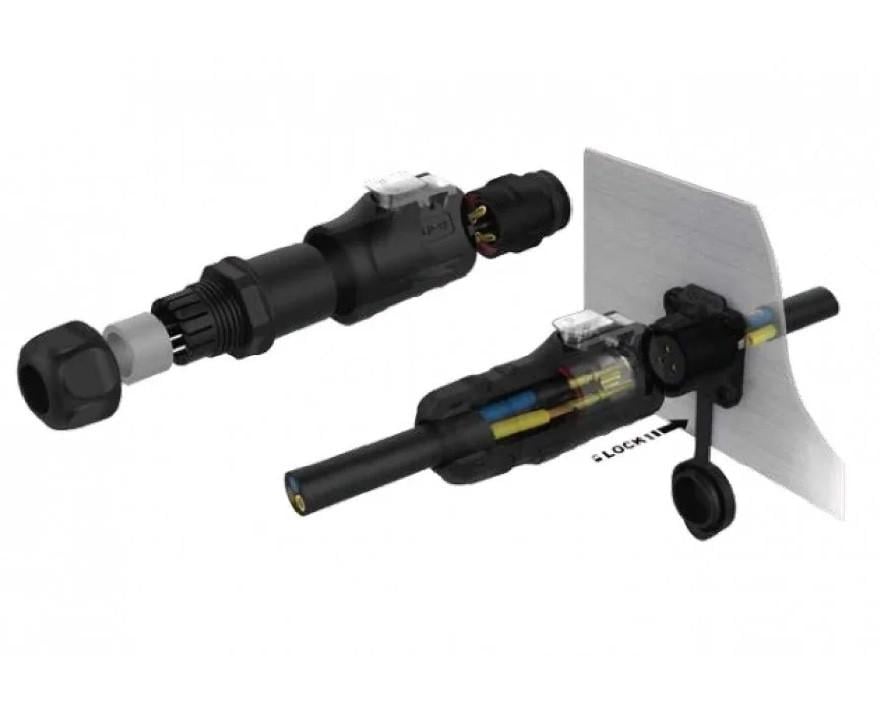 Роз'єм герметичний вилка CNLINKO 2pin LP-12-C02PE-02-001 (2338163255) - фото 6 Роз'єм герметичний вилка CNLINKO 2pin LP-12-C02PE-02-001 (2338163255) - фото 6