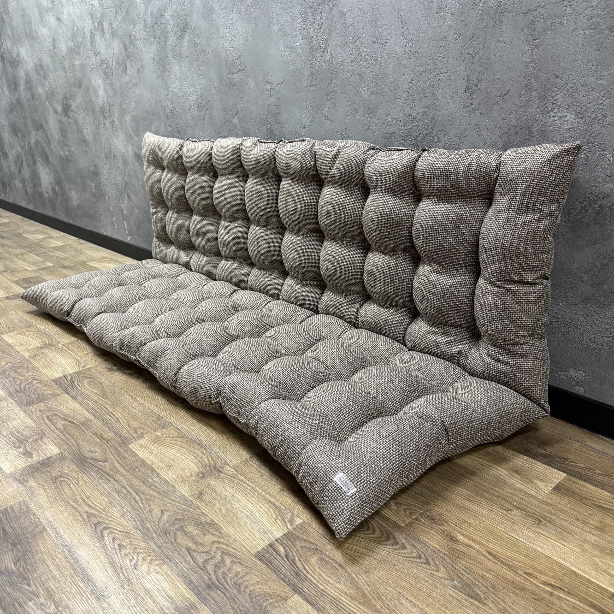 Подушка Comfort Home рогожка на поддоны/качели/каркасы/садовую мебель 100х50х50 см