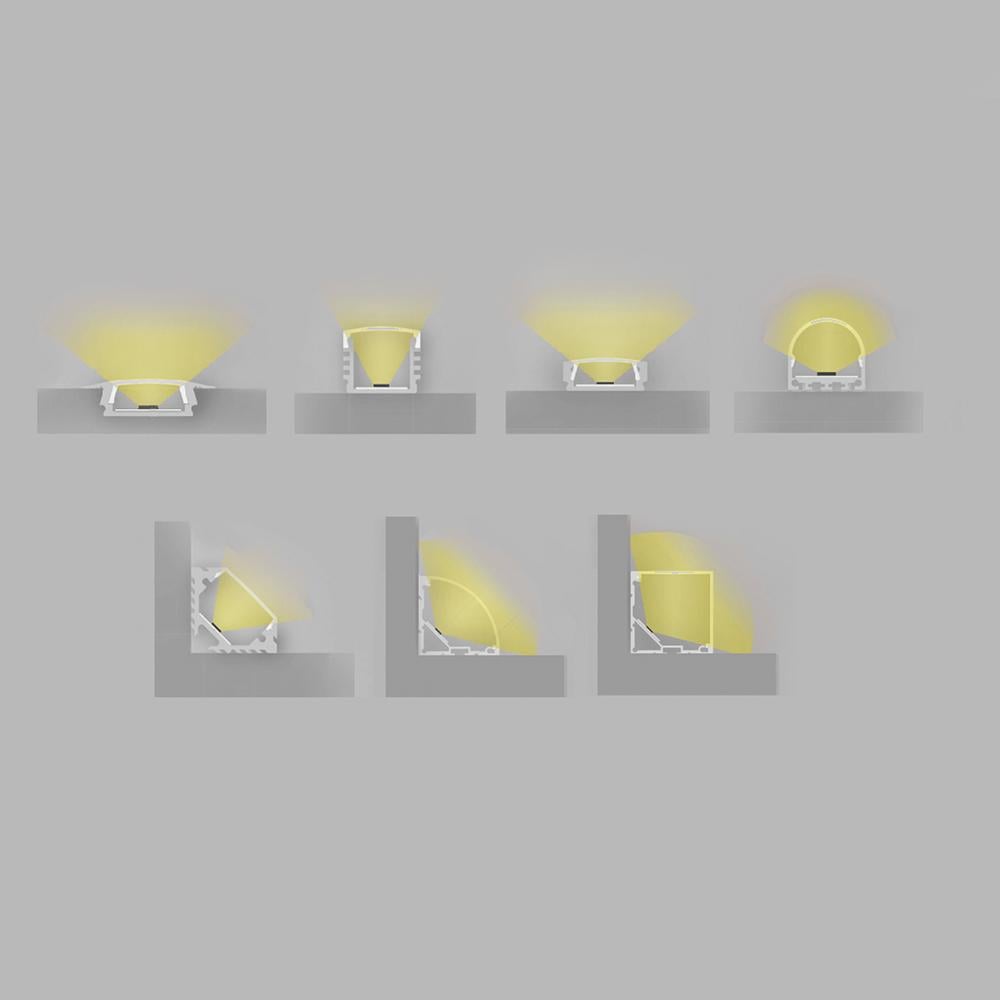 Профіль для світлодіодної стрічки Feron CAB264 - фото 2 Профіль для світлодіодної стрічки Feron CAB264 - фото 2