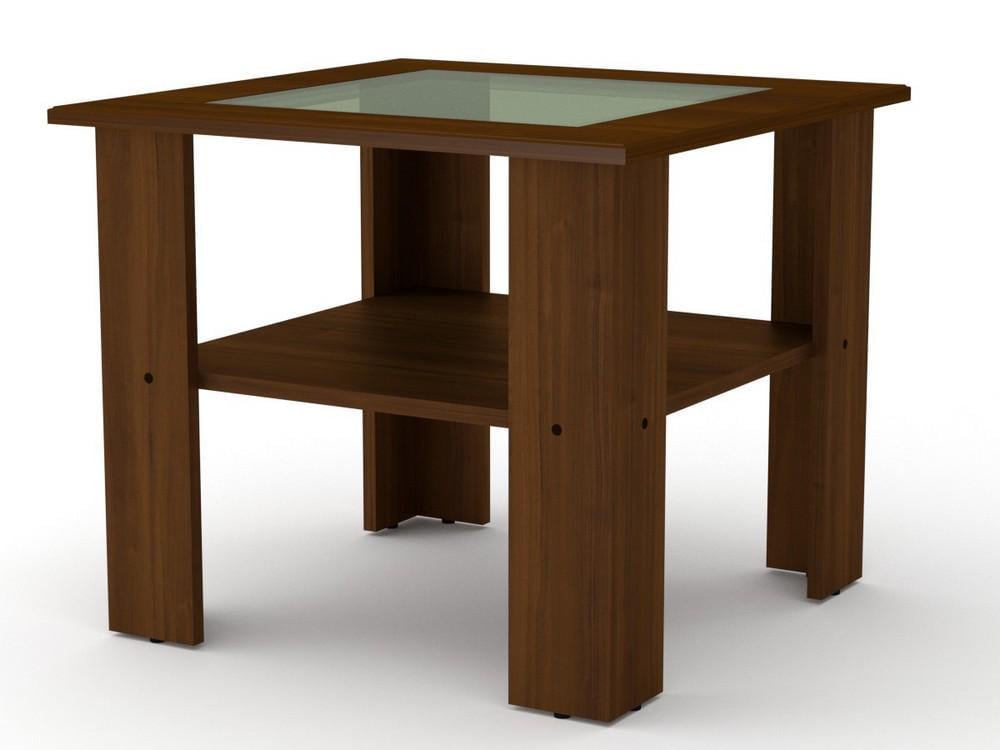 Стол журнальный Компанит Мадрид МДФ Орех