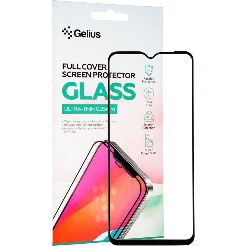 Захисне скло для Samsung A23 Gelius Full Cover Ultra-Thin 0,25 мм Black