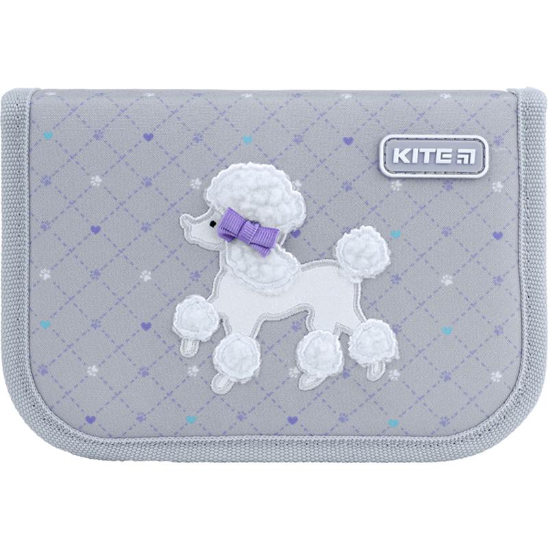 Пенал без наполнения Kite Cute Dog 1 отделение 1 отворот (K22-621-1)