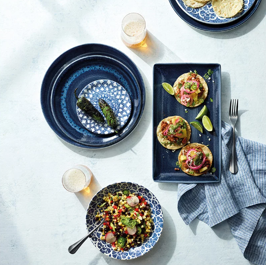 Салатник Steelite Ink Nomad 25,25 см Blue (17620569) - фото 3