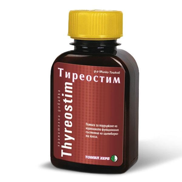 Комплекс для профілактики щитовидної залози Tomil Herb Thyreostim 500 мг 120 таб. (000024734)