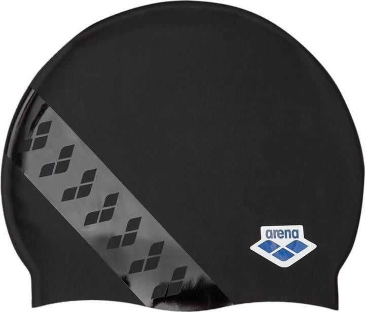 Шапка для плавания Arena TEAM STRIPE CAP Черный (OSFM 001463-105)