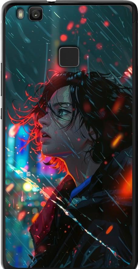 Чехол на Huawei P9 Lite Ночные огни (6096u-298-42517)