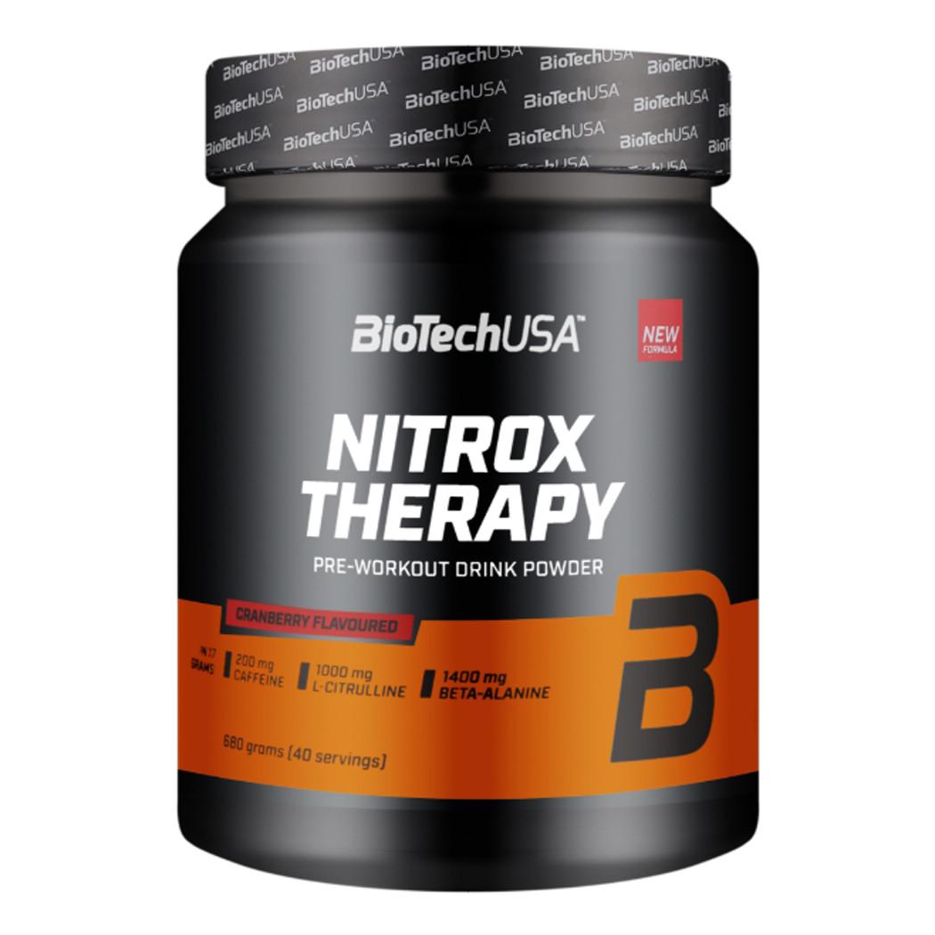 Предтренировочный комплекс BioTech USA Nitrox Therapy 680 г Клюква (02860-02)