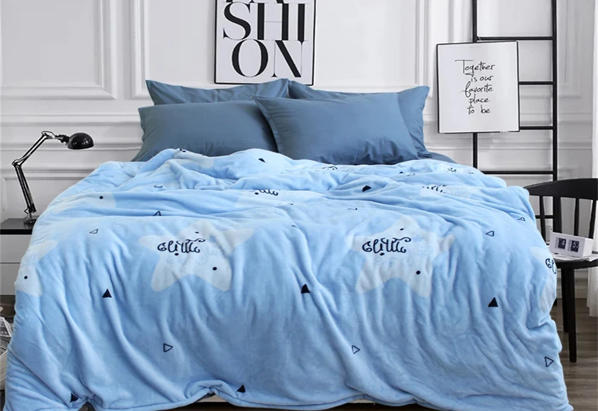 Плед велсофт TAG Tekstil ALM1903 200x220 см (1767)