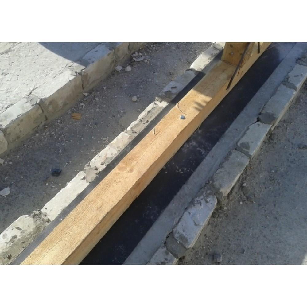 Гидроизоляция под мауэрлат гидропояс HDPE отсекающая 200H 0,3х30 м (23941741) - фото 4