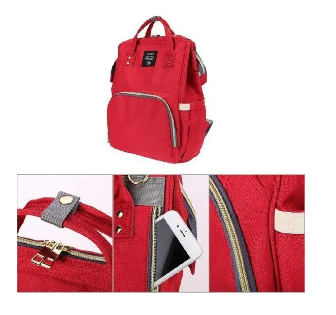 Сумка-органайзер CyBee для мам Червоний - фото 4 Сумка-органайзер CyBee для мам Червоний - фото 4