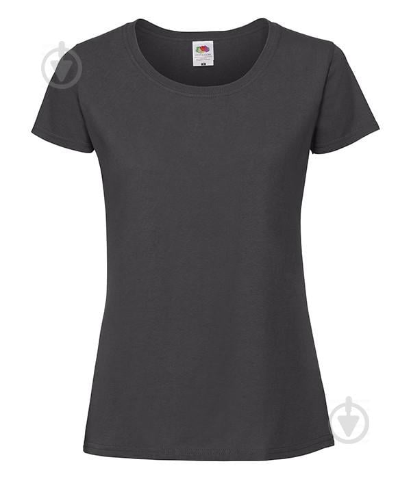 Футболка Fruit of the Loom Premium M Светлый графит (0614240GLM) Футболка Fruit of the Loom Premium M Светлый графит (0614240GLM)