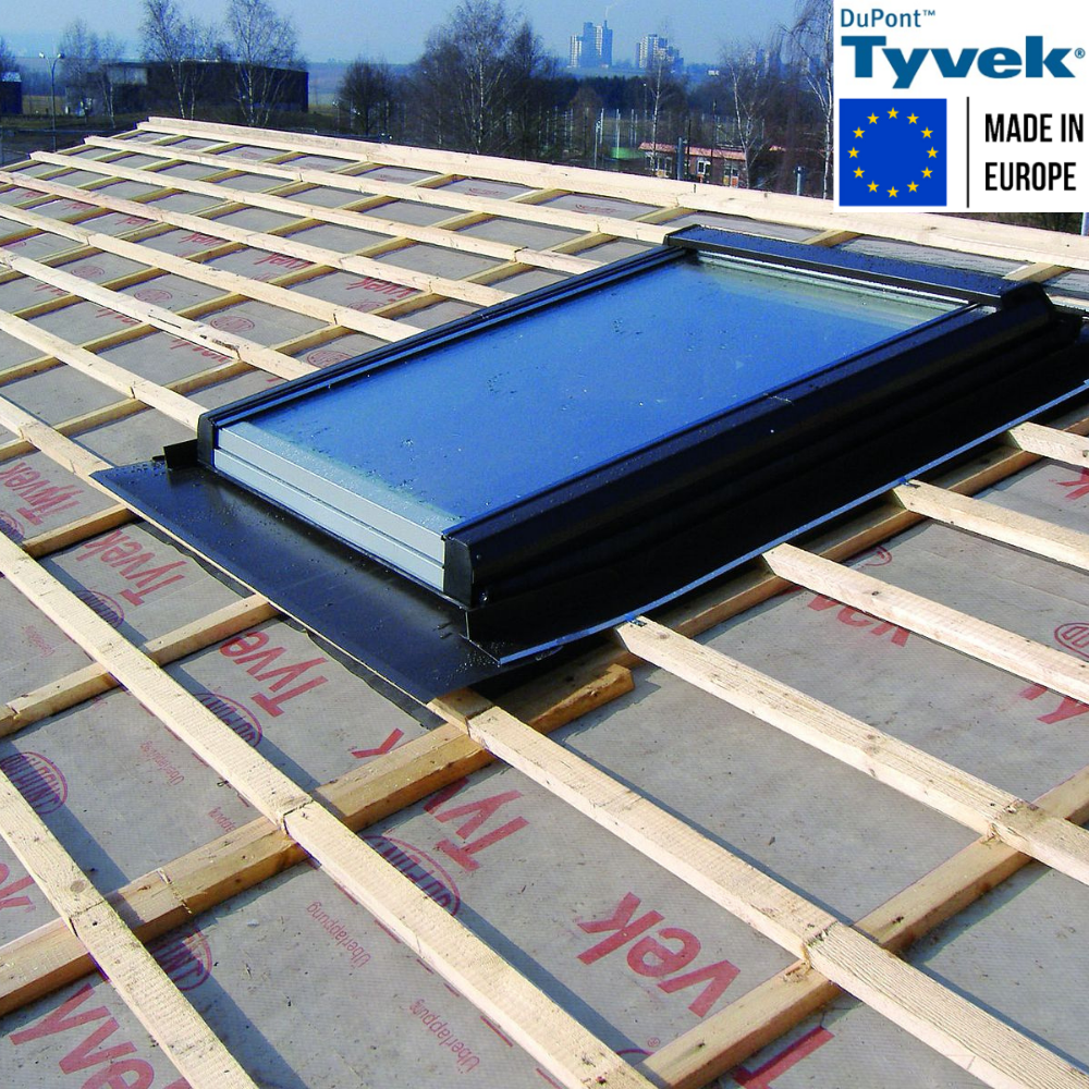 Мембрана супердиффузионная TYVEK PRO Tape с клейкой лентой 1,5x50 м 75 м2 124 г/м2 (310018) - фото 13 Мембрана супердиффузионная TYVEK PRO Tape с клейкой лентой 1,5x50 м 75 м2 124 г/м2 (310018) - фото 13