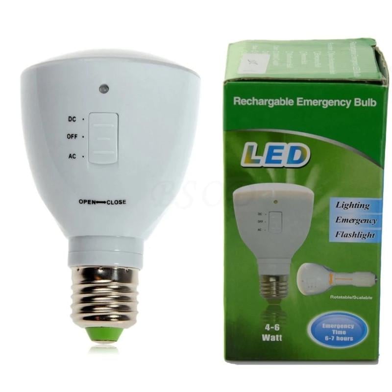 Светодиодные лампы аварийного освещения с аккумулятором под патрон Е27 Nectronix MB6W-B до 5 часов автономного освещения (100483) Светодиодные лампы аварийного освещения с аккумулятором под патрон Е27 Nectronix MB6W-B до 5 часов автономного освещения (100483)