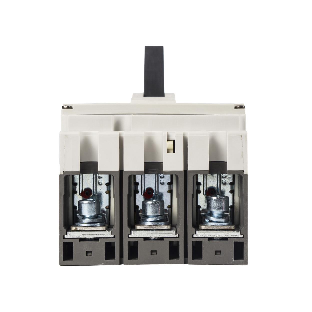 Шкафный автоматический выключатель размыкатель напряжения TESLA NTM8 250 100 3р 100A (28) - фото 4