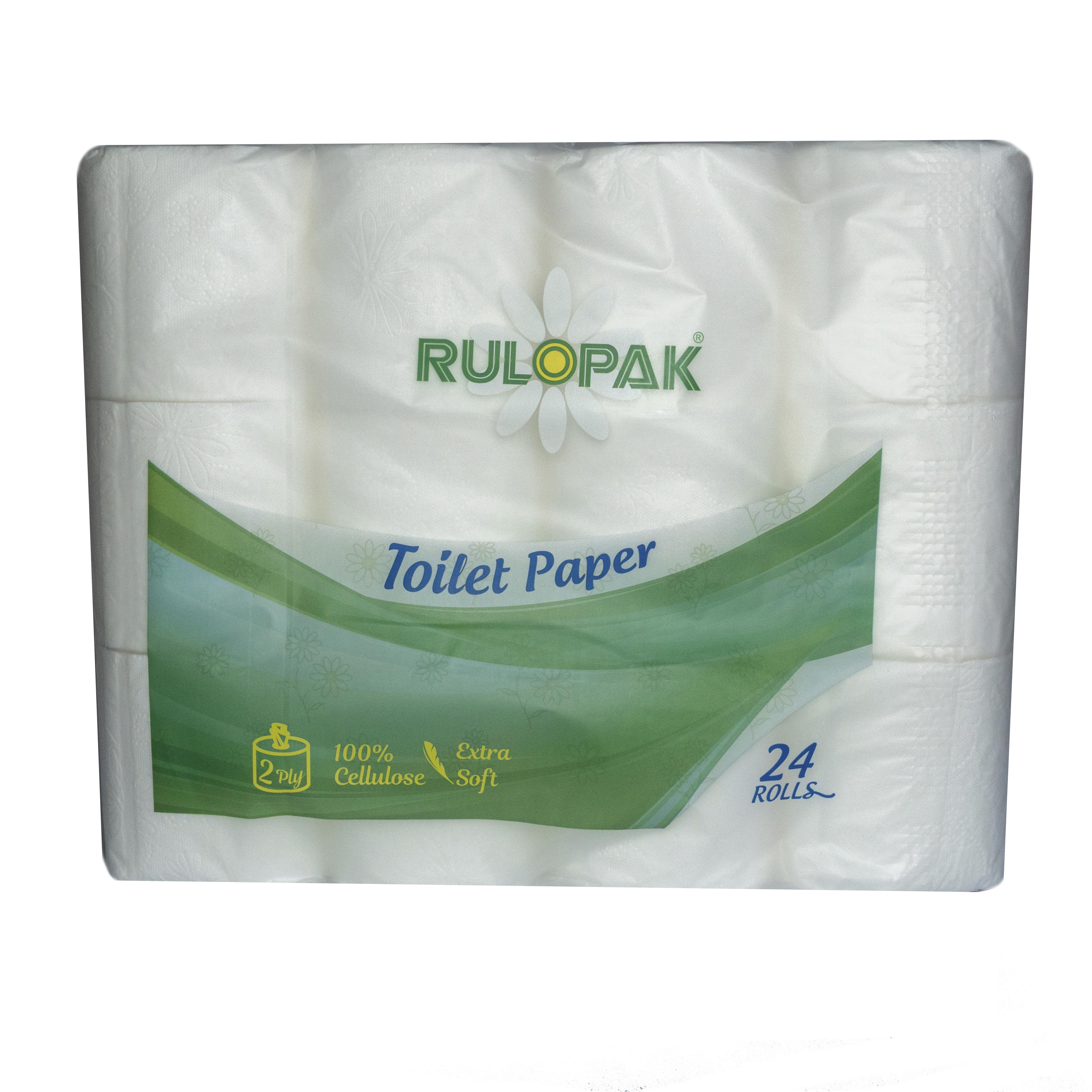 Туалетная бумага Rulopak в рулонах 2 шаровая 18 м 24 рул/уп Белый - фото 2 Туалетная бумага Rulopak в рулонах 2 шаровая 18 м 24 рул/уп Белый - фото 2