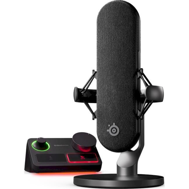 Микрофон SteelSeries Alias Pro RGB XLR Stream Mixer (61597)