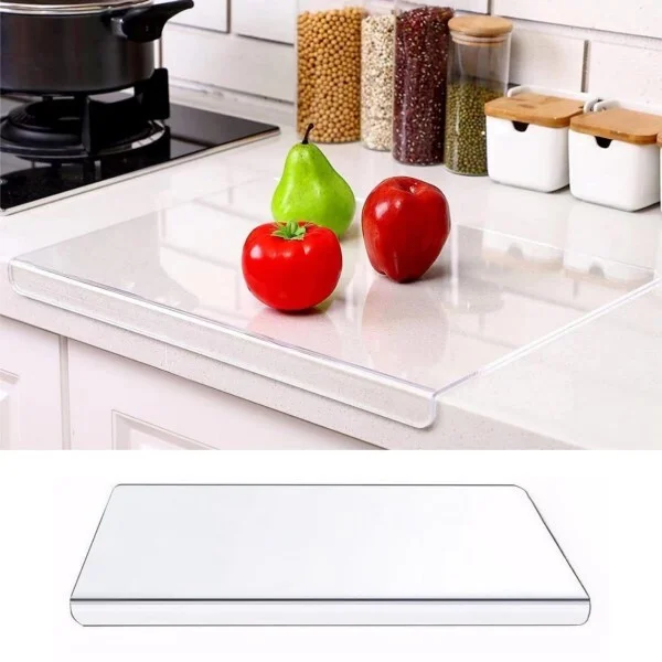 Доска кухонная для нарезки акриловая 45х35 см (G00021) - фото 2