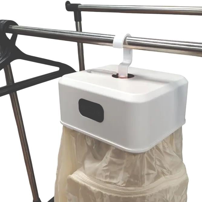 Сушилка электрическая для одежды подвесная с таймером и чехлом 600 Вт до 10 кг - фото 7 Сушилка электрическая для одежды подвесная с таймером и чехлом 600 Вт до 10 кг - фото 7