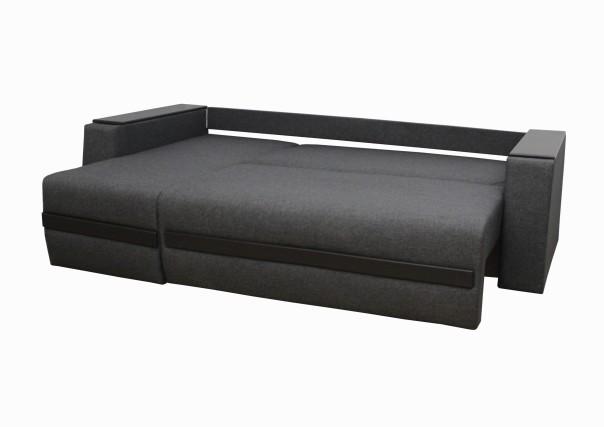 Диван угловой Граф с подушками и нишами 245х165 см Коричневый (1733045692) - фото 3 Диван угловой Граф с подушками и нишами 245х165 см Коричневый (1733045692) - фото 3