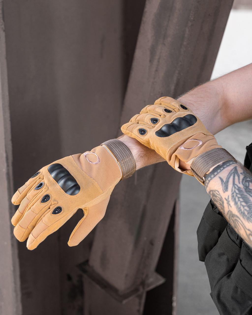 Перчатки Bezet койот М Песочный