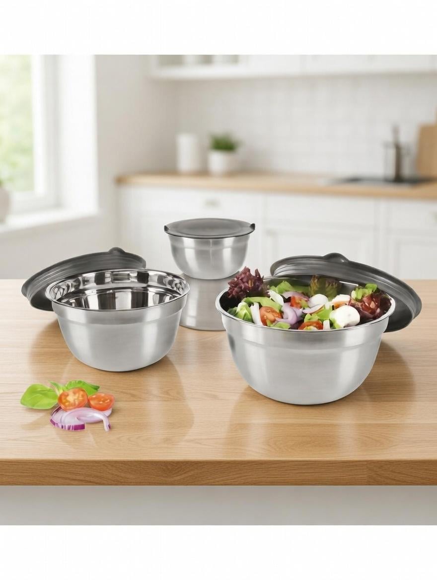 Набір контейнерів для зберігання Livarno Home 3 шт. (300220)