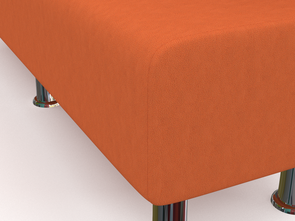 Диван офісний Relax Junior LX 2218 прямий Помаранчевий (28517686) - фото 3 Диван офісний Relax Junior LX 2218 прямий Помаранчевий (28517686) - фото 3