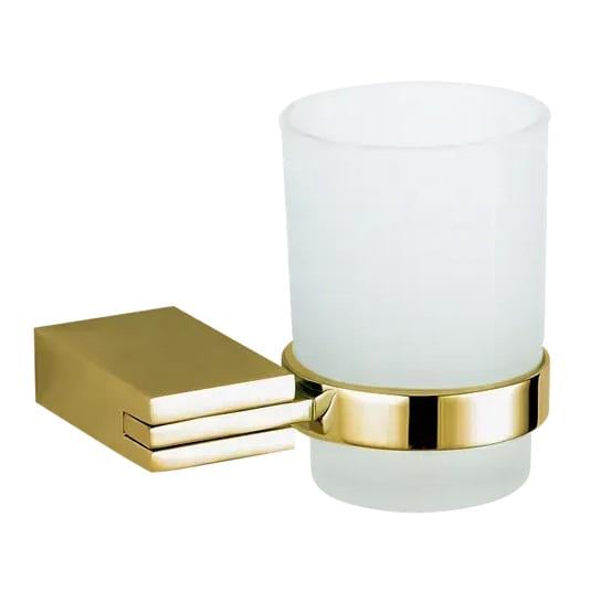 Стакан для зубных щеток VBI Neptune настенный Золотой (RM-VBI-040504BL)