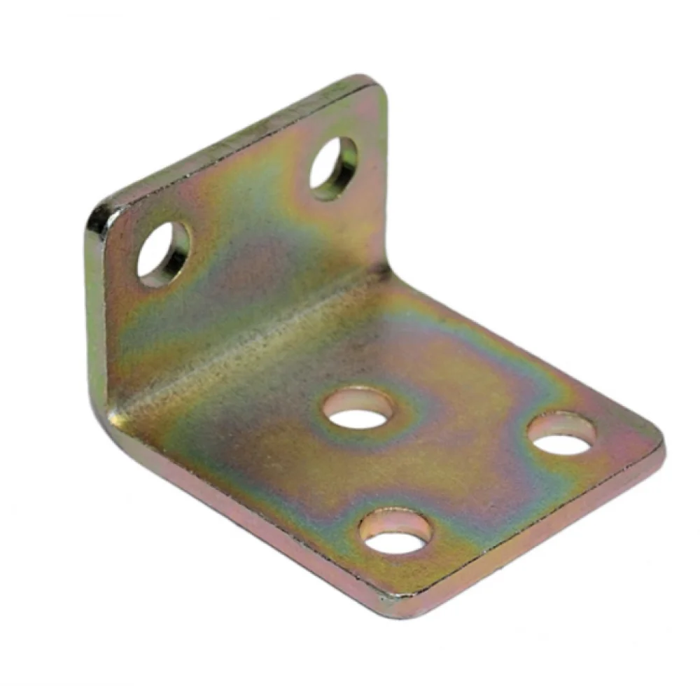 Кутник ХЗШП кріпильний оцинкований монтажний 20х35х32 мм (UK0732) Кутник ХЗШП кріпильний оцинкований монтажний 20х35х32 мм (UK0732)