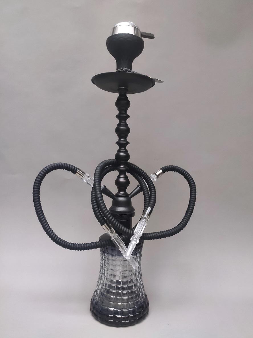 Кальян Hookah Barna Plus на 2 персони 60 см Black (K_O156-2BlackPL)