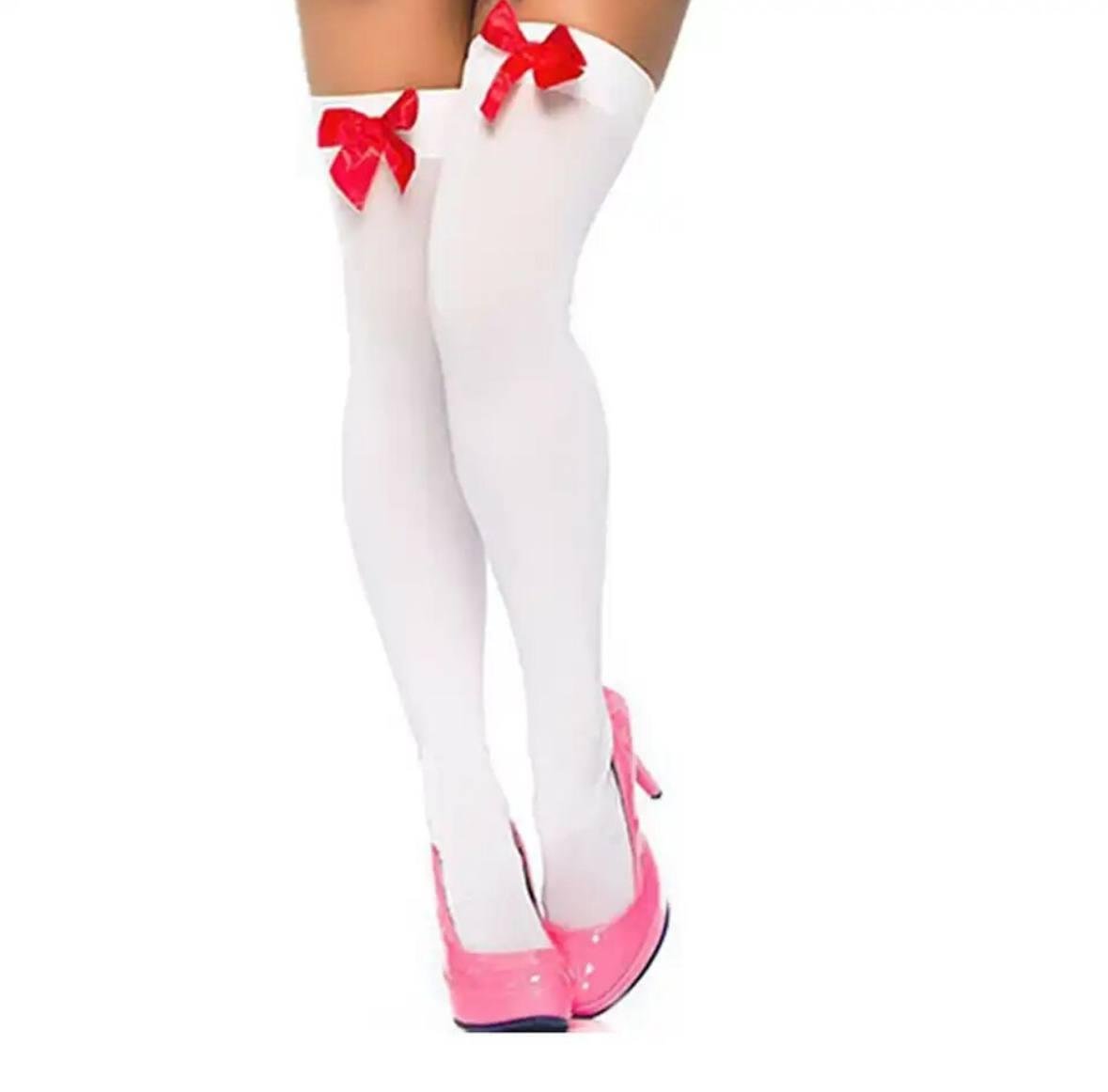 Панчохи з бантиком сяйво елегантності XS/S (K0133-1) - фото 2