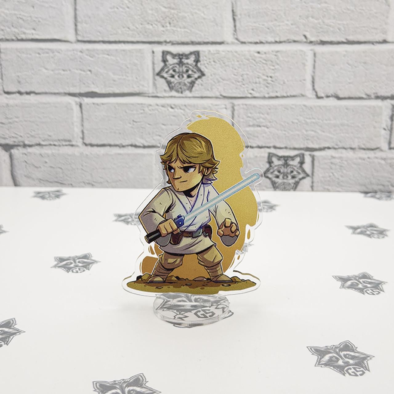 Фигурка коллекционная акриловая Chibi Star Wars Luke Skywalker 10 см (2220267361)
