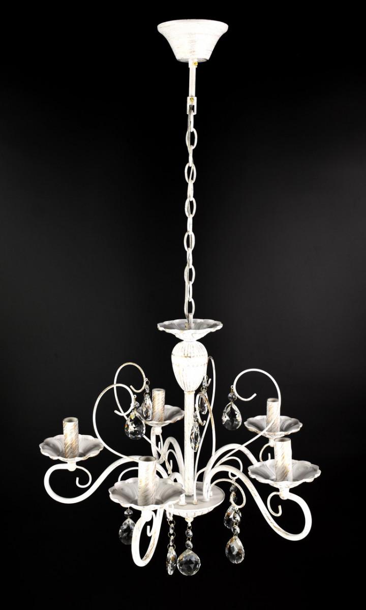 Люстра свеча 6108/5 Белый (5-6108/5)