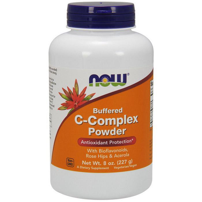 ᐉ Комплекс витамина С NOW Buffered Powder 227 г (00000033720)