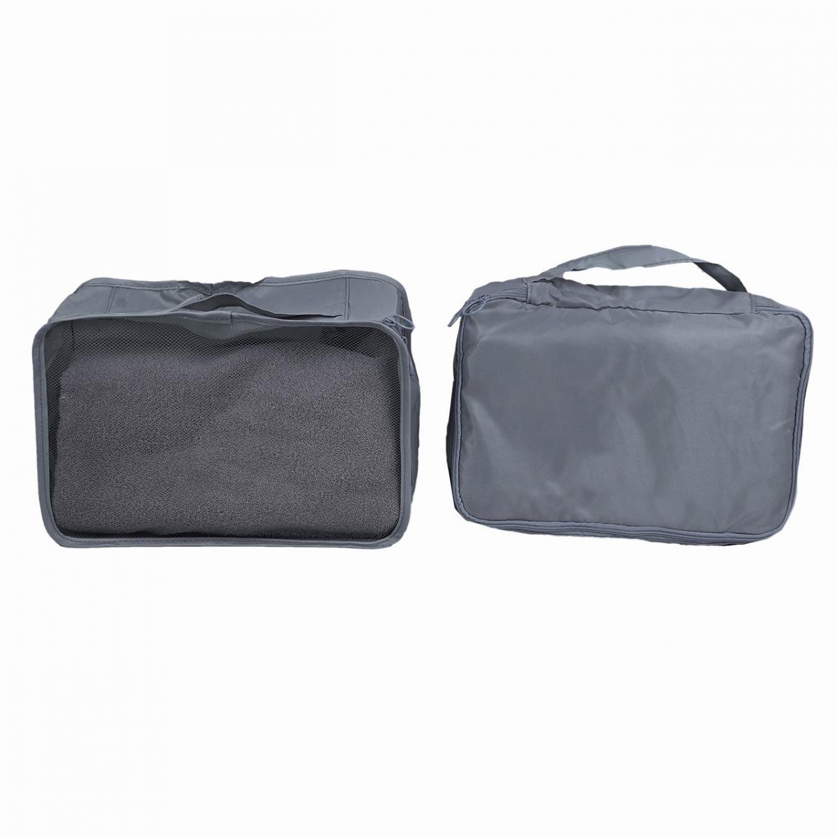 Комплект органайзерів для подорожей 8в1 нейлон Сірий (КДО-40-41) - фото 3