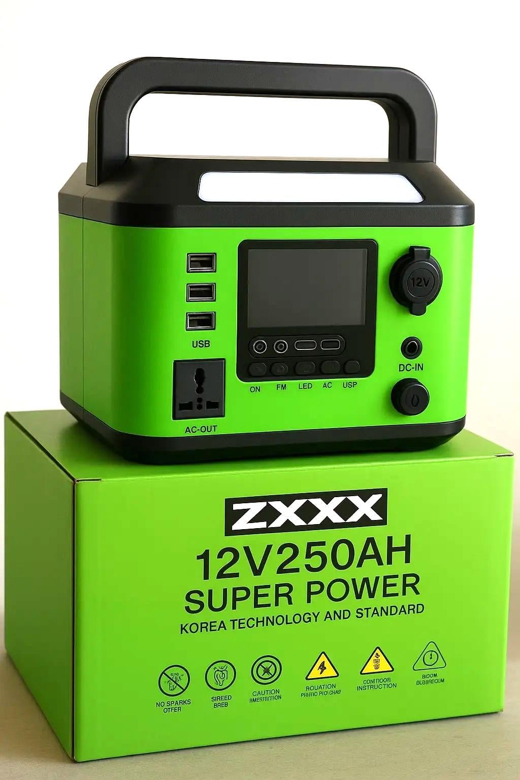 Зарядная станция ZXX Super Power 500Wh 1000W 220V