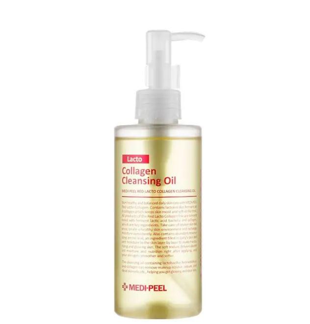 Масло гидрофильное Medi-Peel Red Lacto Collagen Cleansing Oil с лактобактериями и коллагеном 200 мл