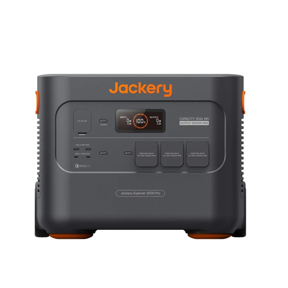 Зарядная станция портативная Jackery Explorer 3000 Pro 3024 Wh Black/Orange - фото 2
