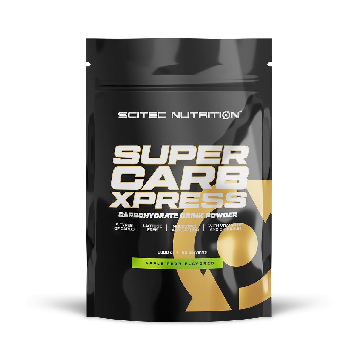 Передтренувальний комплекс Scitec Nutrition Supercarb Xpress apple/pear 1000 г (00000034918)