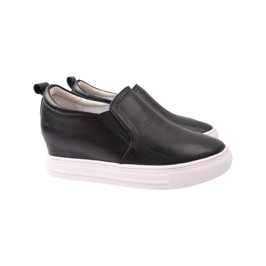 Туфли женские Farinni из кожи р. 39 Черный (188-21DTC)