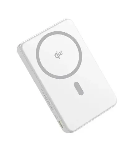 Батарея портативна BASEUS AirpowⅡQi2 Magnetic 10000mAh 22,5W P10080000213-00 White