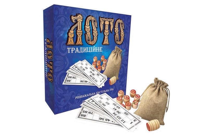 Гра настільна Strateg Лото Традиційне Дерев'яне (30315)