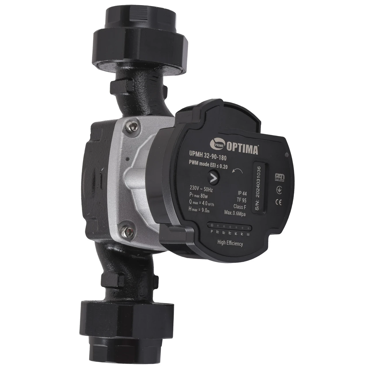 Насос циркуляційний енергозберігаючий Optima PRIME UPMH 32-90AUTO гайки 180 мм (00001153)
