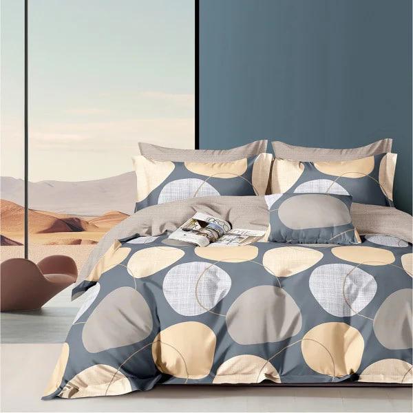 Комплект постельного белья Viluta Twill 756 полуторный сатин (1373)